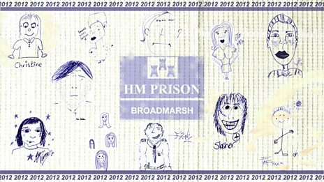 HMP Broadmarsh: Inmate self-portraits