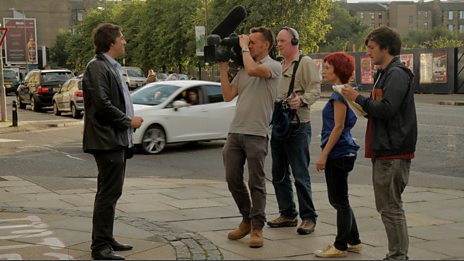 On location in Leith