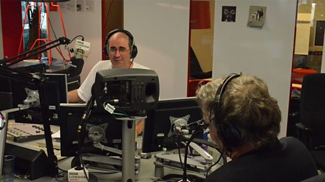 Steve Miller in the studio with Danny