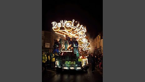 Ben at Wells Carnival