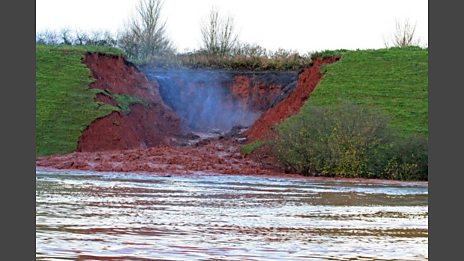 Flash flooding across Devon 21/11/2012