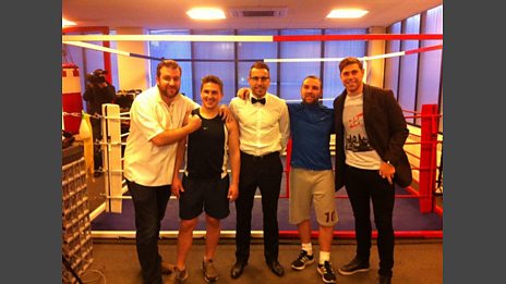 Children in Need charity fight - Paul McVeigh vs 