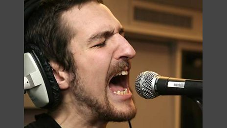 Frank Turner in the Live Lounge - 12 Jan 2009