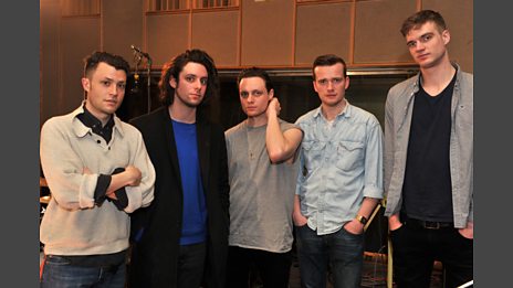 15 Mar 12 - The Maccabees in the Live Lounge
