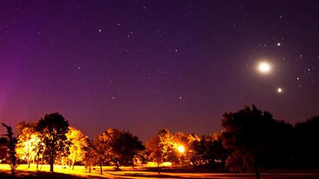 Aurora and Planetary Conjunction