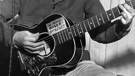 Woody Guthrie's guitar