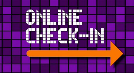 Online Check-In graphic