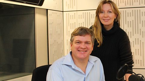 Ray with Desert Island Discs presenter Kirsty Young Ray with Desert Island Discs presenter Kirsty Young