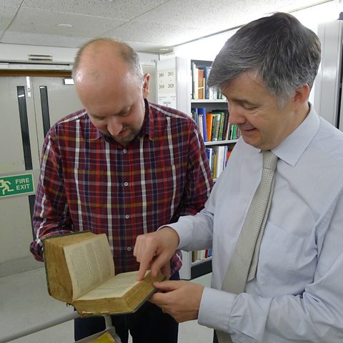 Andrew Webb with Peter Ross
