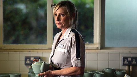 Photo: Leslie Sharp as Hetty the nurse