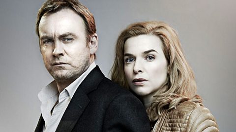 Harry Venn (PHILIP GLENISTER) and Gina Hawkes (THEKLA REUTEN) 