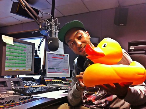DJ Target and his new bird