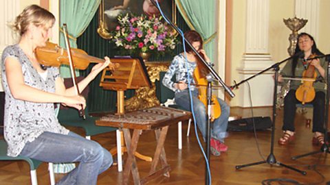 The Maria Pomianowska Ensemble perform for World Routes at Warsaw's Royal Castle