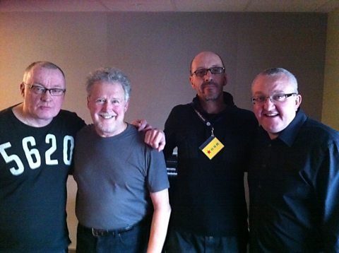 Stuart, Tony Roper, Bruce Morton and Tam