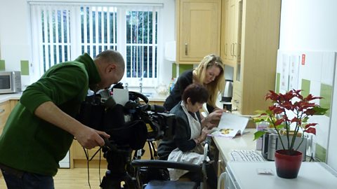 Using the kitchen facilities