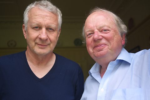 Joe Queenan and John Sergeant
