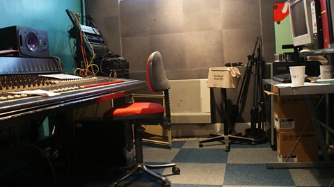 BEFORE: STUDIO CONTROL ROOM
