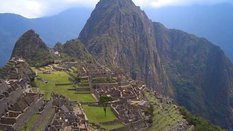 The lost city of Machu Picchu