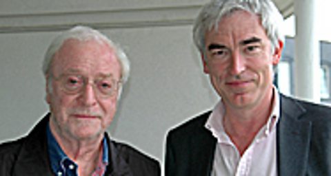 Sir Michael Caine (left) with Owen Bennett Jones