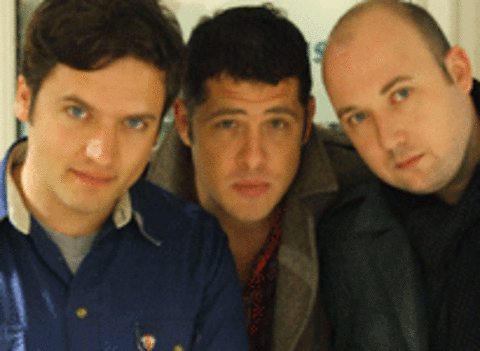 The lovely Eric, Billy and Rob from We Are Augustines