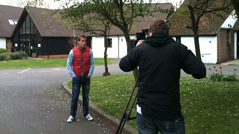 Filming at the centre