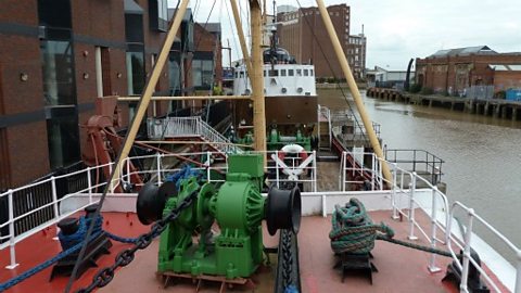 The Arctic Corsair, one of the last remaining trawlers of its kind in the world