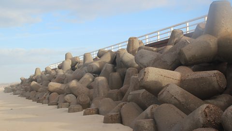 Photo: Sea defences on Sylt