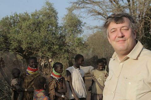 Stephen Fry and the Turkana Tribe