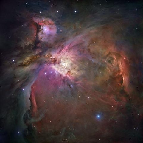 The Hubble Space Telescope's Image of the Orion Nebula