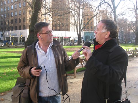 Mike wanders through London with Jan Gehl