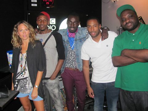 Heartless Crew and Femme Fatale on the Ace & Vis Show