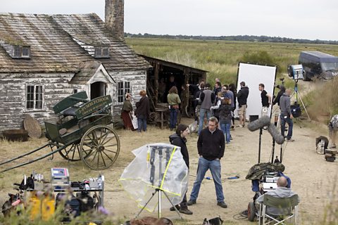 Behind the scenes: filming on location at the forge