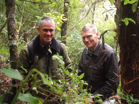 Tom meets Paulo Oliveira Director of the National Park of Madeira