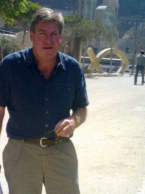 Edward Stourton in Tahrir Square