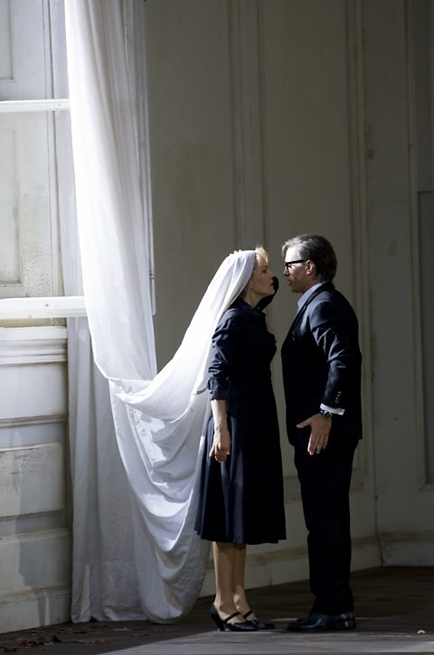 Marlis Petersen (Susanna), Erwin Schrott (Figaro)