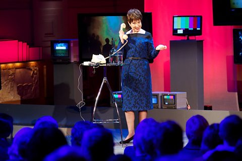 Lyse Doucet delivering the RTS Huw Wheldon Lecture 2012