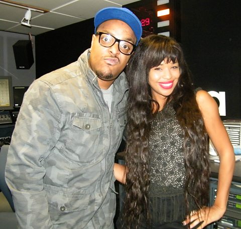 Sarah-Jane with Donae'o