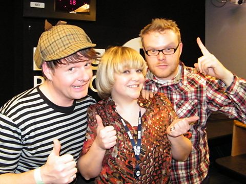 Vic, Bethan and Huw together for one night only