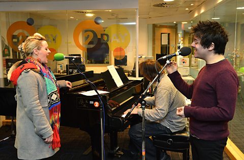 Alice Russell And Jamie Cullum At The Radio 2 Piano