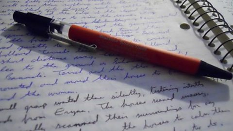 Topic Today - Bad handwriting.