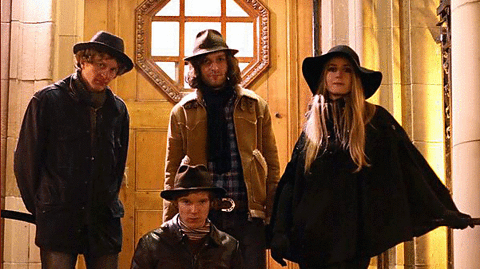 Trembling Bells in session with Cerys Matthews.
