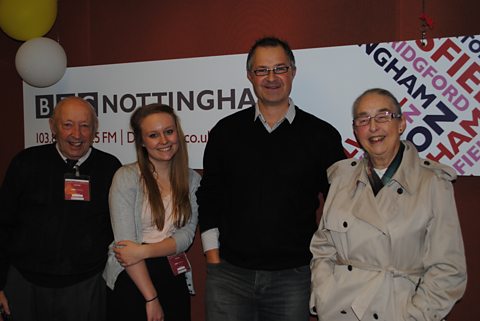 Keyworth Village People (Michael, Pippa, (Mark) and Judy)