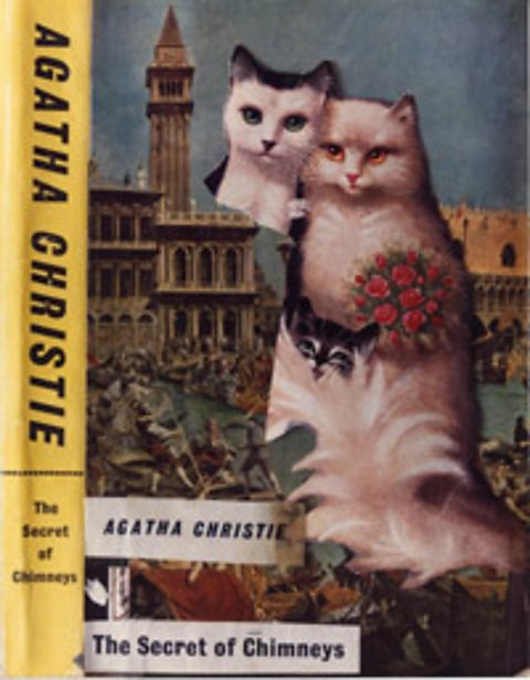 Joe Orton's defaced library books - The Secret of Chimneys