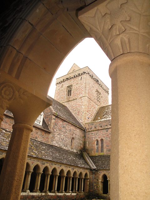 Abbey Tower from Cloisters