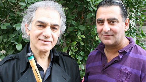 Moshe with Omar Faruk Teklibek 