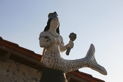 The Goddess Yemanja at the Casa de Yemanja