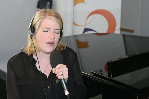 Clare Teal live in session