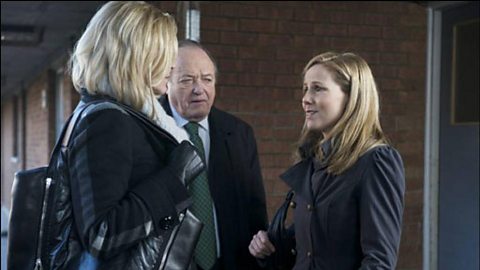Sandra Pullman (Amanda Redman), Jack Halford (James Bolam) and Samantha Gerson (Sally Phillips)