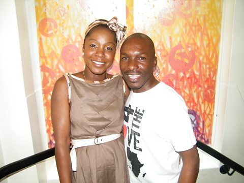 Josette (Afrca Fashion Week London) & DJ Edu
