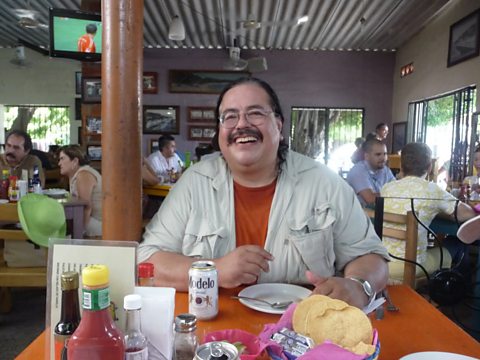Francisco X Alarcon, poet who writes in Spanish and English, often in the same poem